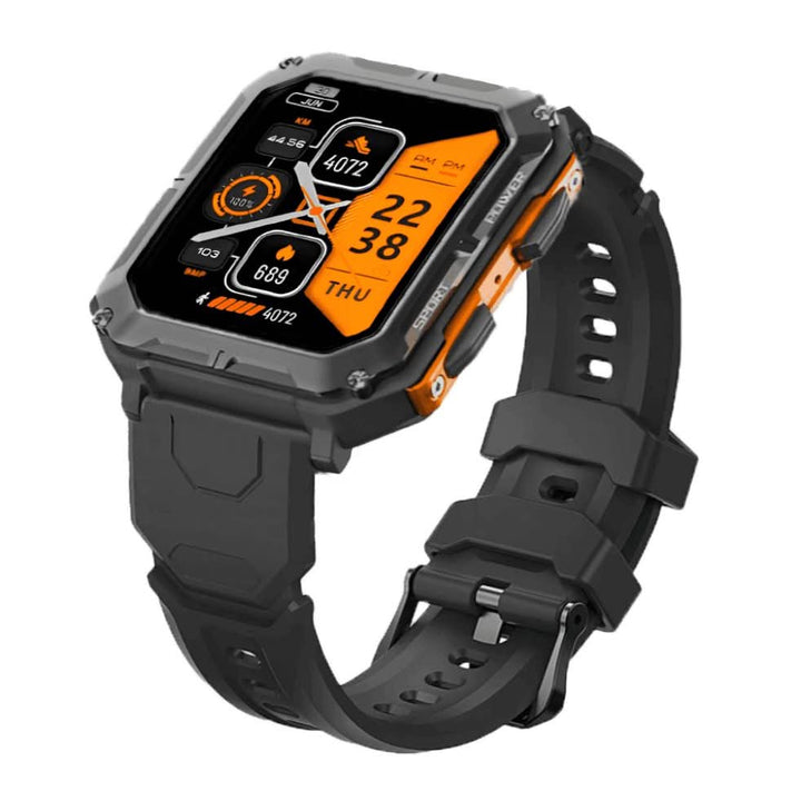 Sportieve ArmorTime smartwatch: Met hartslagmeter, stappenteller en GPS, onmisbaar voor elke actieve sporter.
