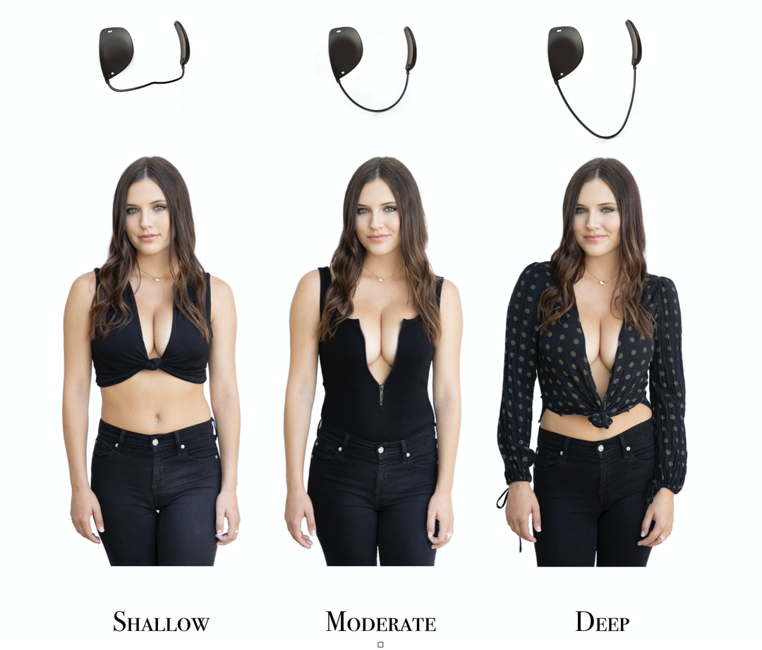 De ultieme onzichtbare frontless beha kit, speciaal ontworpen voor diepe decolletés en naadloze looks.