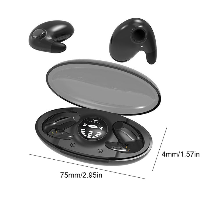 Lichte Bluetooth oordopjes, speciaal ontworpen voor ongestoord slapen.