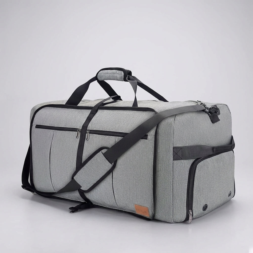 Grote capaciteit opvouwbare unisex FlexiHaul reistas. Veelzijdige duffeltas voor sport, bagage en elke reis.