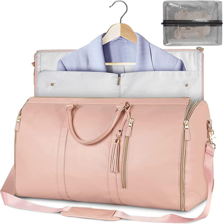 Compacte, opvouwbare kleding opbergtas van Arno; perfecte reisaccessoire voor draagbare kledingbescherming.