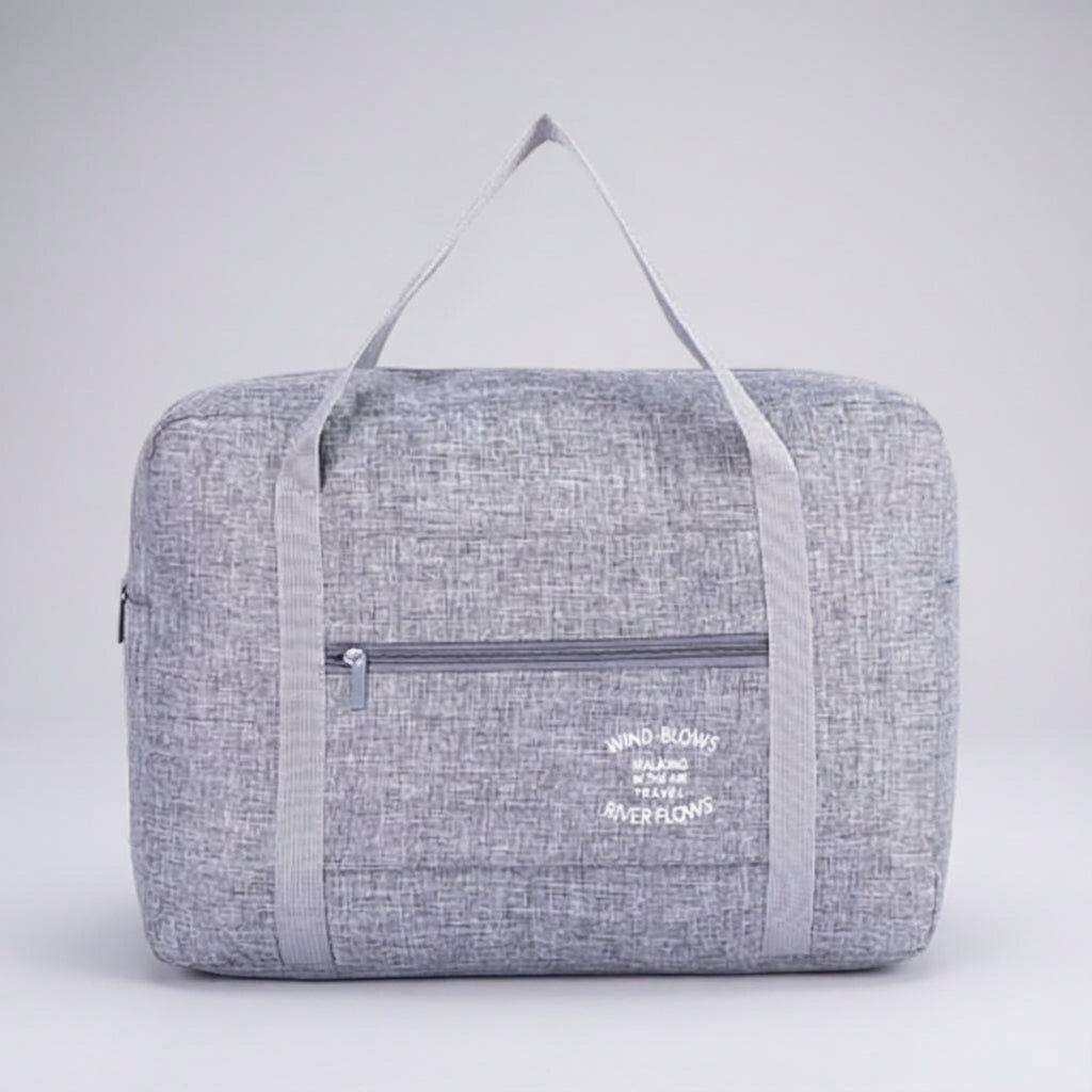 Praktische Foldara lichtgewicht duffelbag met slimme organisatie voor al je reisessentials, opvouwbaar.
