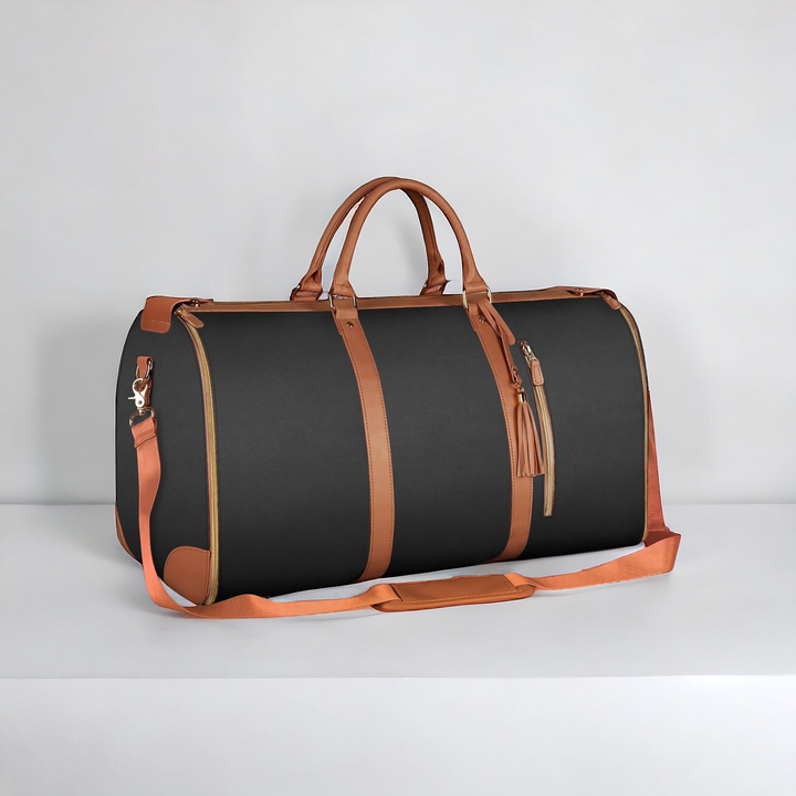 Compacte opvouwbare duffelbag; perfecte weekendtas voor reizen, kreukvrij en gemakkelijk op te bergen.