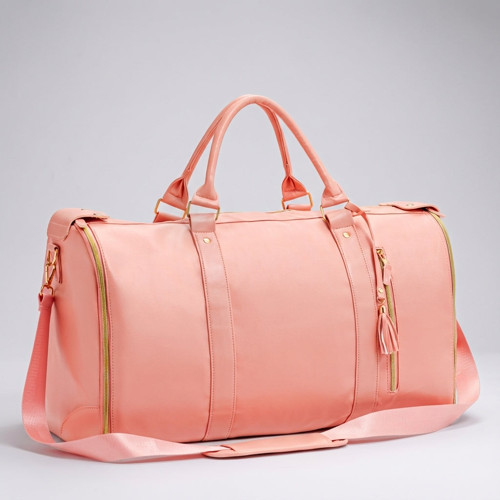 Lichtgewicht opvouwbare reisduffel met wielen; moeiteloos reizen gegarandeerd met deze GlideTote.