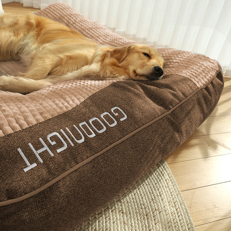 Ultiem comfortabel orthopedisch huisdierbed, essentieel voor de gezondheid en het welzijn van uw hond.