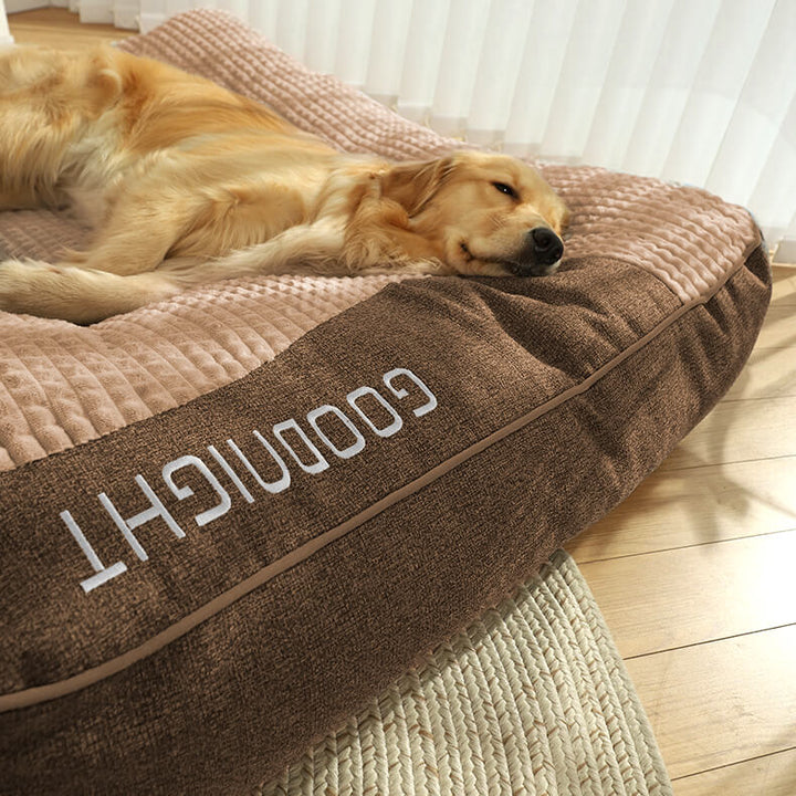 Ultiem comfortabel orthopedisch huisdierbed, essentieel voor de gezondheid en het welzijn van uw hond.