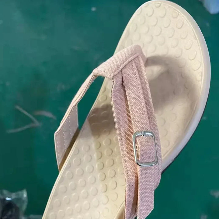 Luchtige Amélie orthopedische dames sandalen: Ideaal voor warme zomerdagen en optimaal voetcomfort.