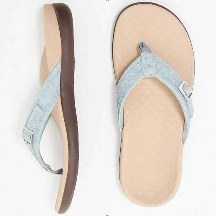 Gezondheidsschoenen Amélie: Orthopedische dames sandalen met EVA-voetbed voor verhoogd comfort.