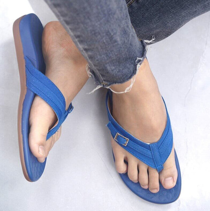 Orthopedische dames sandalen Amélie: Dagelijks comfort en gezonde voeten, een stijlvolle keuze.
