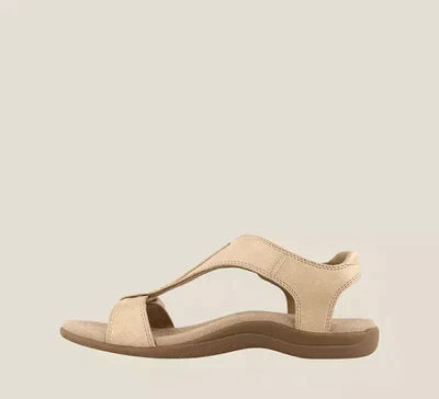 Gezonde vrouwen schoenen: verstelbare orthopedische sandalen met optimale voetboogsteun en maximaal comfort.