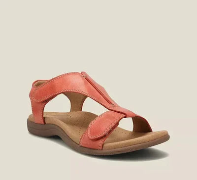 Ergonomische dames sandalen met comfortabele voetboogsteun voor optimale voetverzorging en zomerse stijl.