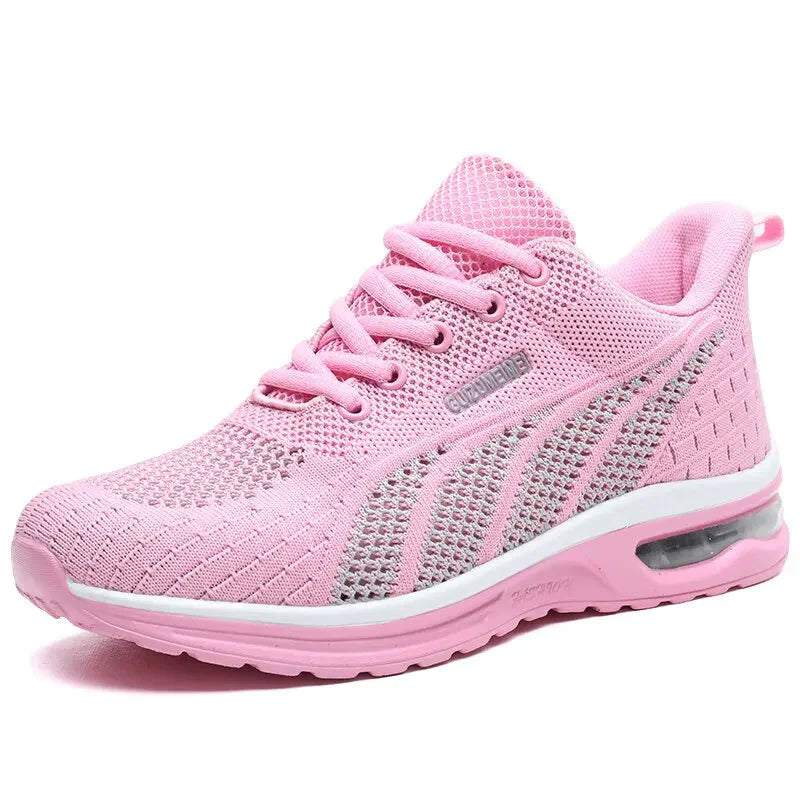 Stijlvolle orthopedische wandelschoenen Elena voor dames; combineert modern design met ultiem comfort.