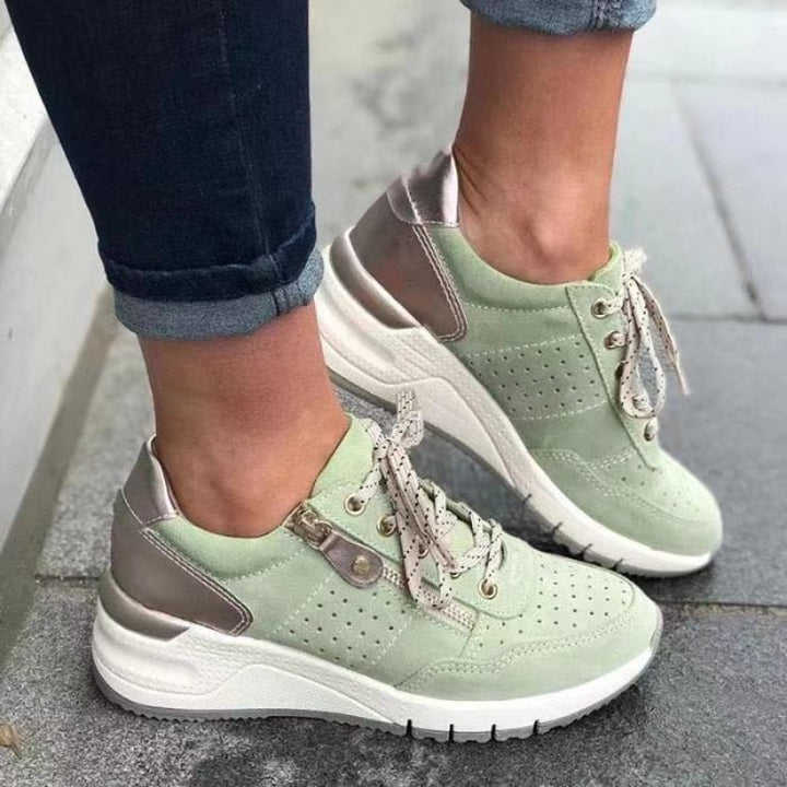 Orthopedische dames wandelschoenen Isabella, comfortabel en stabiel voor optimaal loopcomfort.