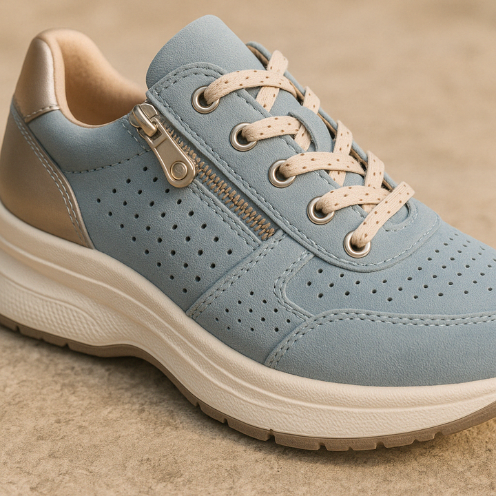 Comfortabele dames wandelschoenen Isabella voor dagelijks gebruik en actieve levensstijl, met veel loopcomfort.