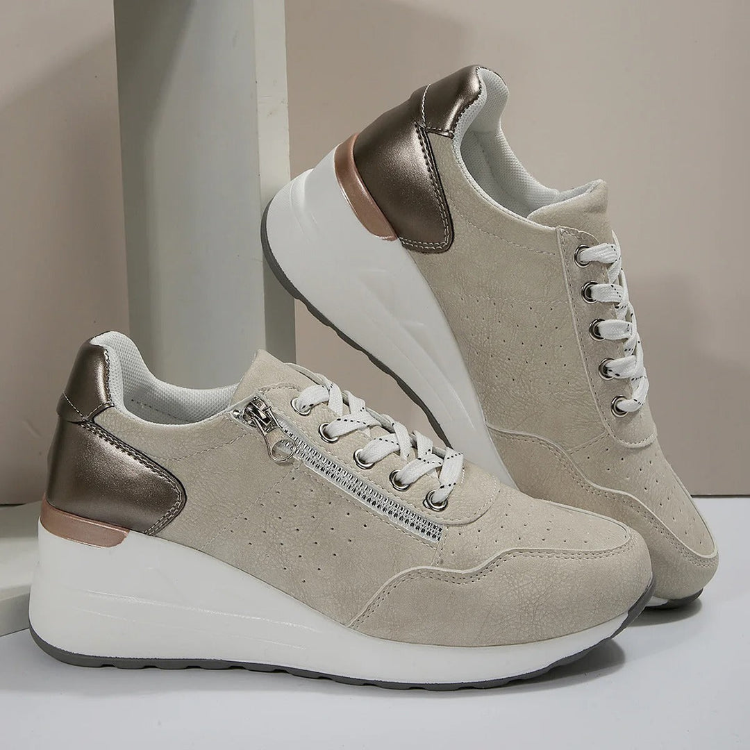 Dames orthopedische wandelschoenen Isabella, optimale stabiliteit en anti-slip voor veilig en comfortabel wandelen.