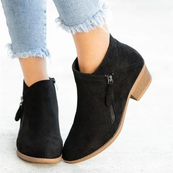 Stijlvolle Hoymans dames winterlaarzen met orthopedische ondersteuning en stevige zool voor extra comfort.