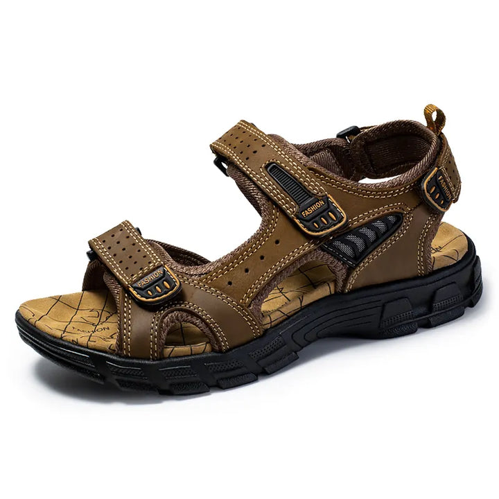 Hudson Orthopedische Sandalen voor heren, met verstelbare bandjes voor comfort en ondersteuning.
