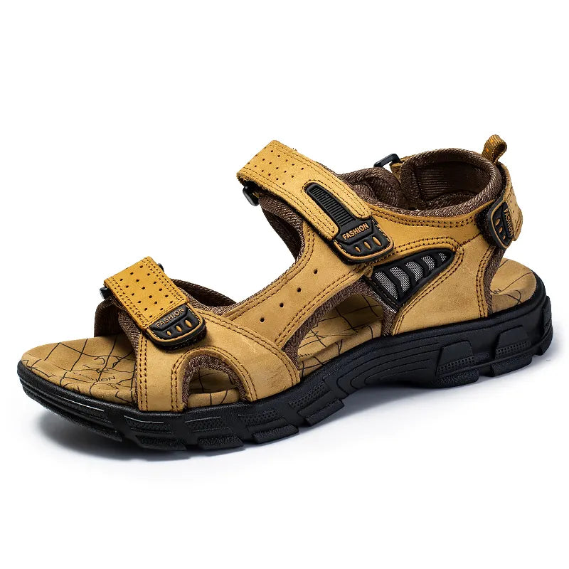 Hudson Orthopedische Sandalen voor heren, met verstelbare bandjes voor comfort en ondersteuning.