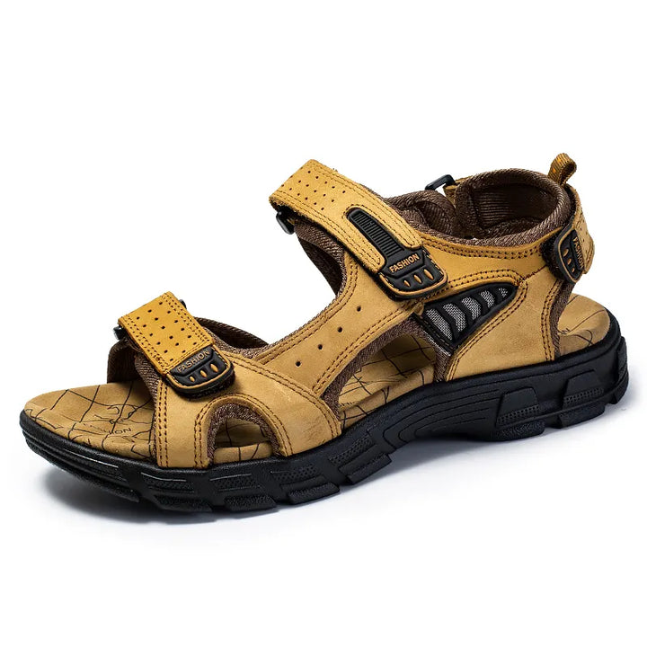 Hudson Orthopedische Sandalen voor heren, met verstelbare bandjes voor comfort en ondersteuning.