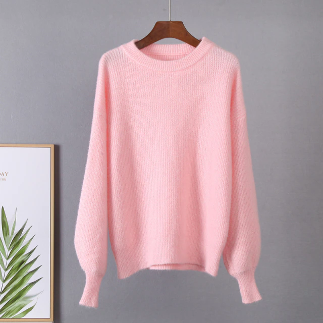 Oversized Romy trui, superzacht, trendy met geribbelde kraag en patroon, ideale vrouwenkleding voor elke gelegenheid.