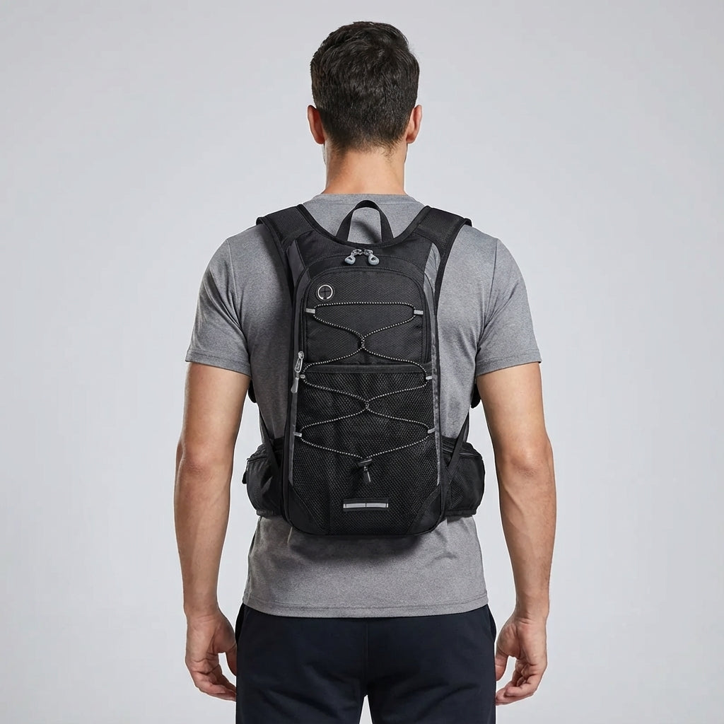 Ergonomische Pathcore dagrugzak met ademende rug, perfect voor lange wandeltochten en outdoor avonturen.