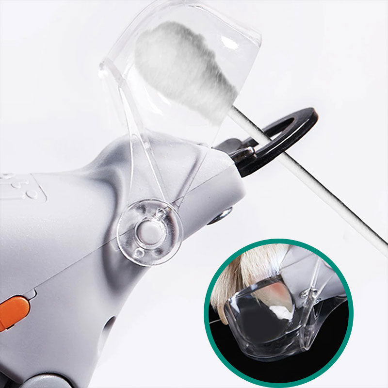 Veilige PawGuard Pro nagelknipper voor honden trimt nagels pijnloos, voorzien van ingebouwde sensoren.
