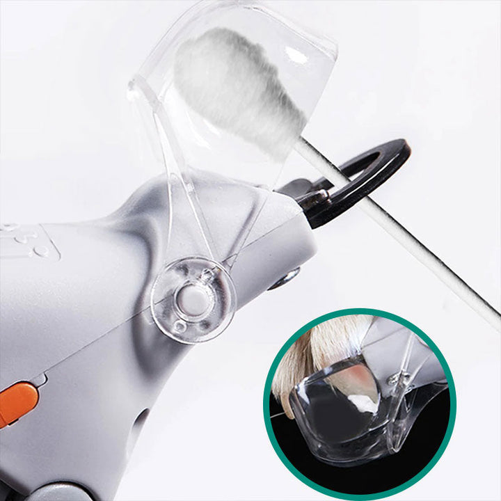 Veilige PawGuard Pro nagelknipper voor honden trimt nagels pijnloos, voorzien van ingebouwde sensoren.