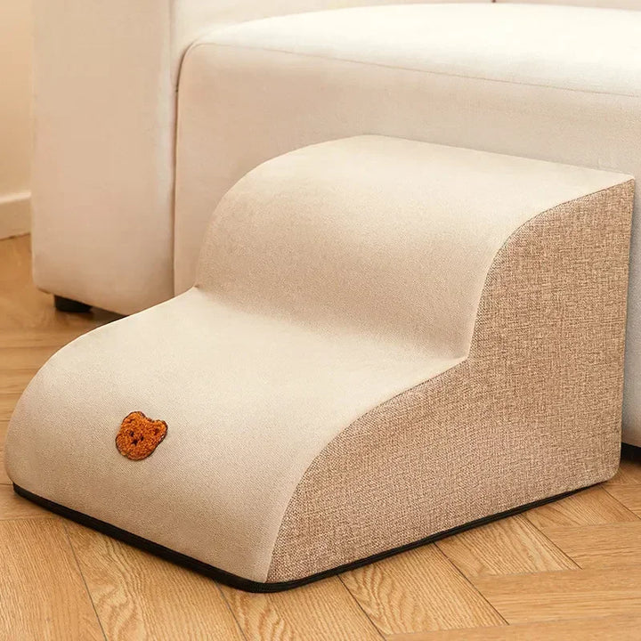 Duurzame PawStep hondentrap/kattentrap met antislip, biedt veiligheid en comfort voor huisdieren op elke hoogte.