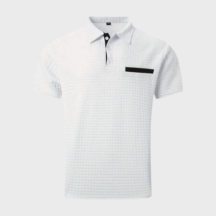 Zomerse herenmode polo in een tijdloos design