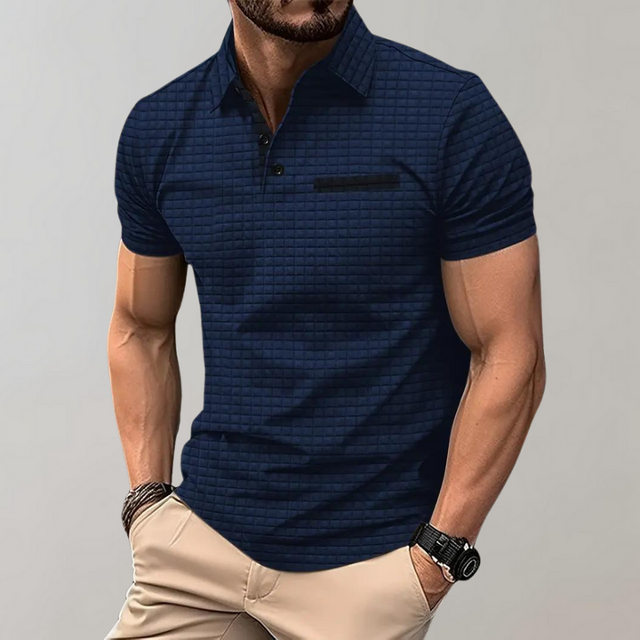 Licht en luchtig heren poloshirt voor warme zomerdagen
