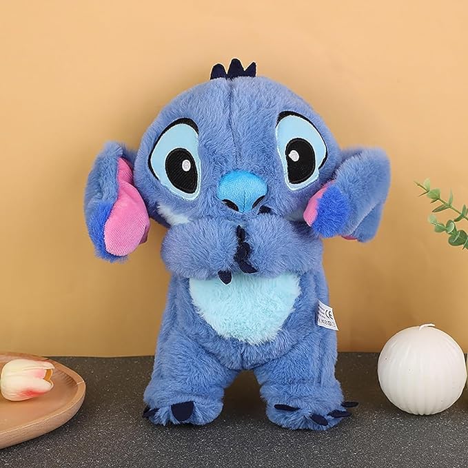 Ideaal cadeau: Kalmerende ademhaling pluche knuffel met nachtlampje, ondersteunt babyslaap en ontspanning.