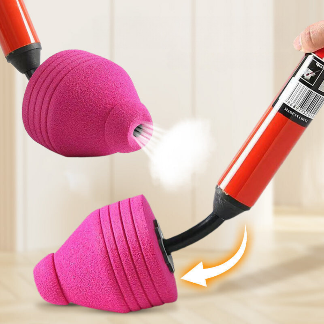 De PowerPlunge hogedruk ontstopper, een snel en effectief hulpmiddel voor riool onderhoud in elk huishouden.