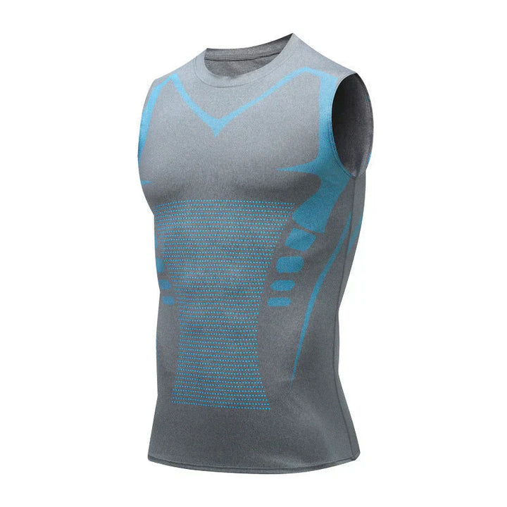 Comfortabel PowerVest Vita heren energievest. Ademend corrigerend ondergoed voor vitaliteit en strakker figuur.