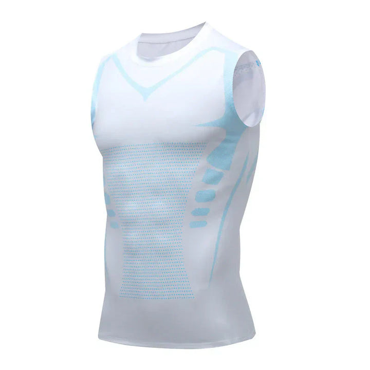 Dynamisch PowerVest Vita heren compressievest. Geeft energie, corrigeert figuur en verstevigt spieren discreet.