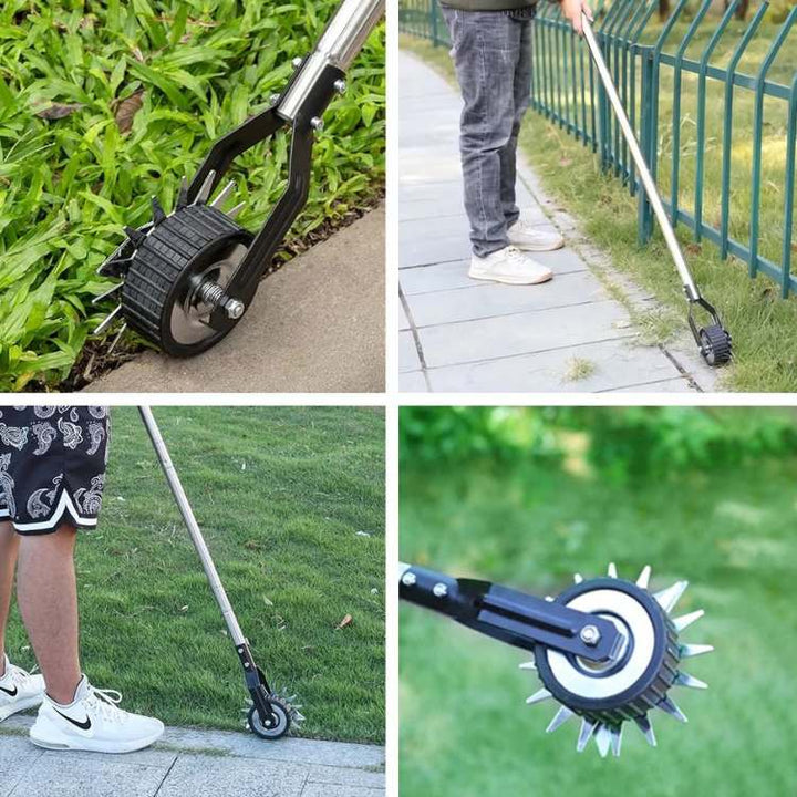 Een strakke, verzorgde tuinrand dankzij de effectieve ProCut graskantafwerker, verbetert uw tuin.