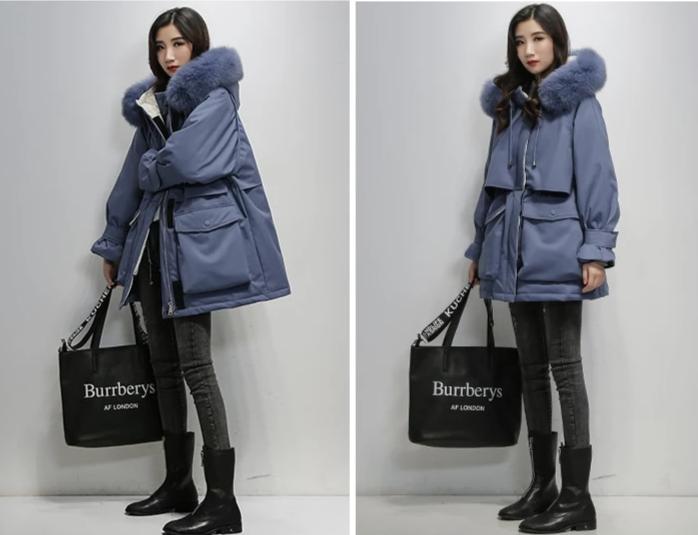 Damesjas met ultieme warmte en stijl, thermisch en verstelbaar, de perfecte winterjas.