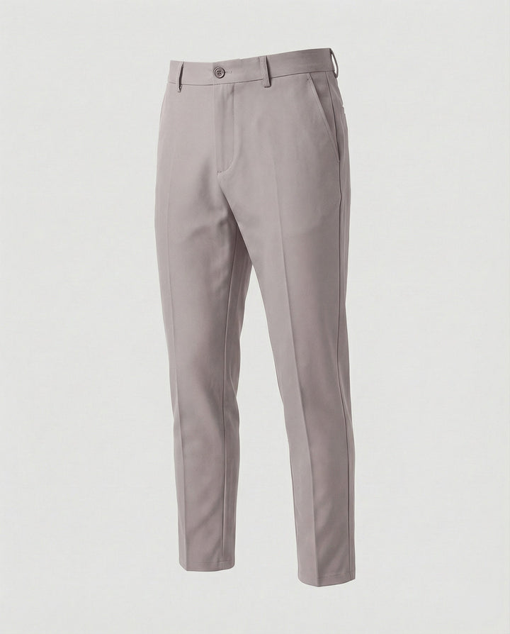 Comfortabele heren chino broek met rechte pasvorm, perfect voor een dynamische casual chique look.