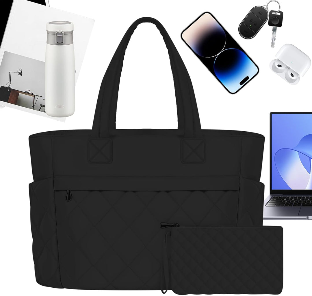 Georganiseerde Selvara werktas met diverse vakken voor documenten, laptop en accessoires, multifunctioneel.