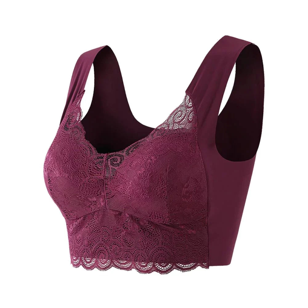 Hoogwaardige beugelloze plus size bh, naadloos voor onzichtbaar comfort onder kleding en goede ondersteuning.