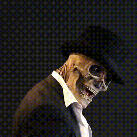 Griezelig skelet masker voor volwassenen met zichtbare hersenen, ideaal voor Halloween kostuumfeesten en horror.
