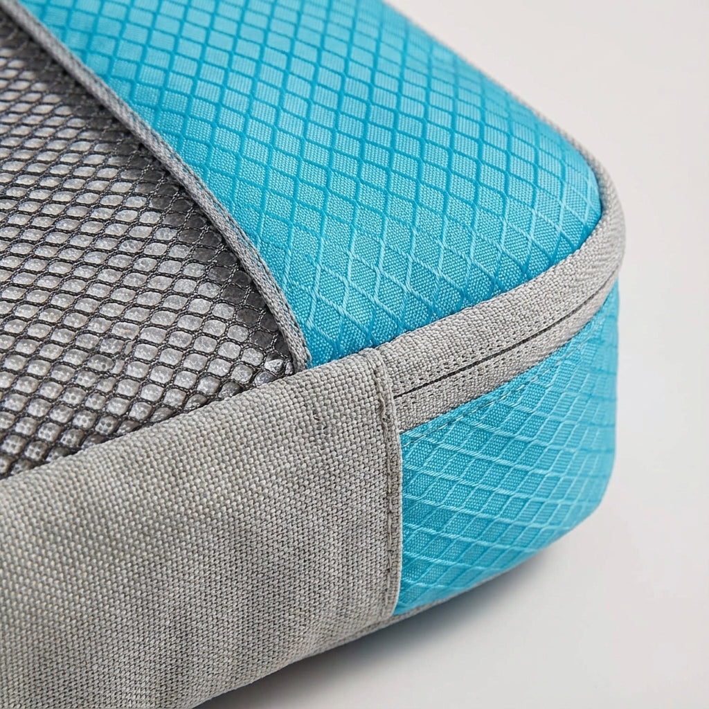 Compressie packing cubes set, perfect om ruimte te besparen in je reiskoffer of rugzak voor vakantie.