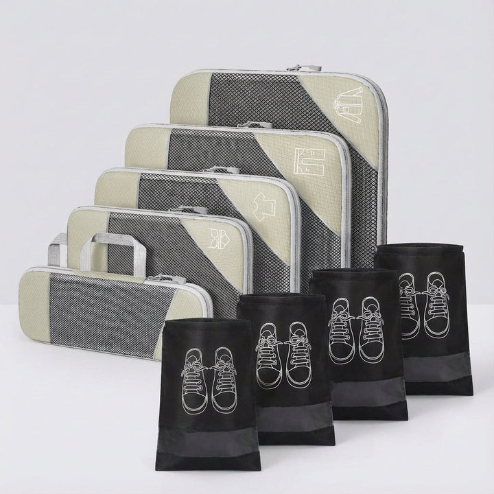 Lichtgewicht LiteCube packing cubes set. Duurzame reisorganizers voor al je kleding en accessoires.