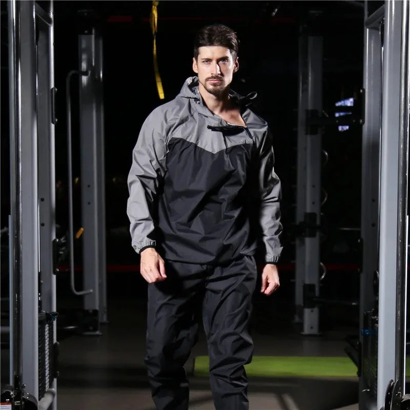 Heren/dames sportkleding set: Remo hoodie met rits en bijpassende joggingbroek voor comfort.