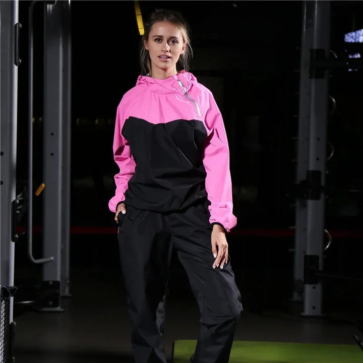 Comfortabel uniseks Remo joggingpak met capuchon & rits, geschikt voor sport en ontspanning.