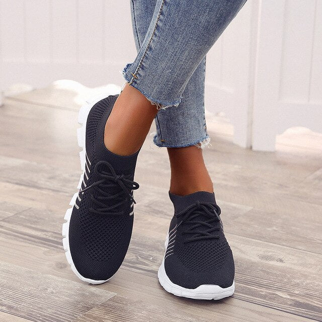 Comfortabele Renner™ dames sneakers met demping, perfect voor lange wandelingen en dagelijks gebruik.