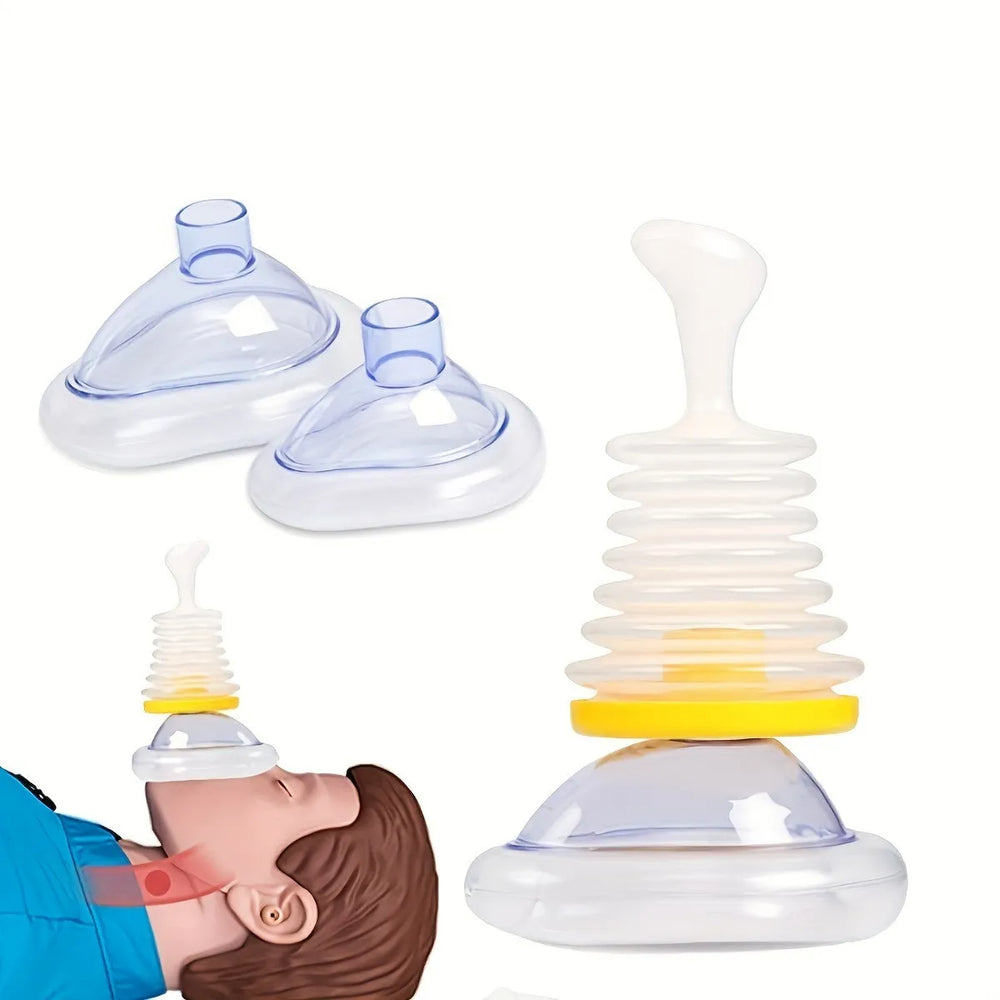 RescueBreathe anti-verstikkingsapparaat met kinderopzetstuk. Essentieel veiligheidsproduct voor thuis.