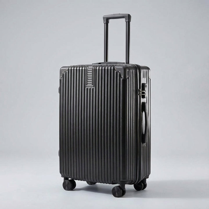 Casevo retro trolley reiskoffer met soepele wielen en robuuste hoekbescherming, gemakkelijk voor alle reisbagage.