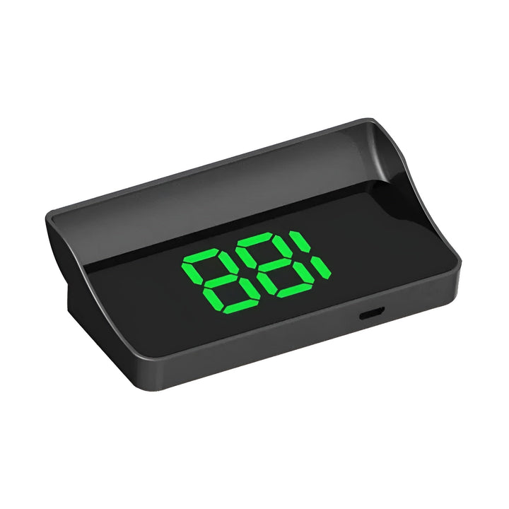 Compact RoadGlide HUD auto accessoire voor voertuig, digitale snelheidsmeter en rijhulp. Tech autogadget.