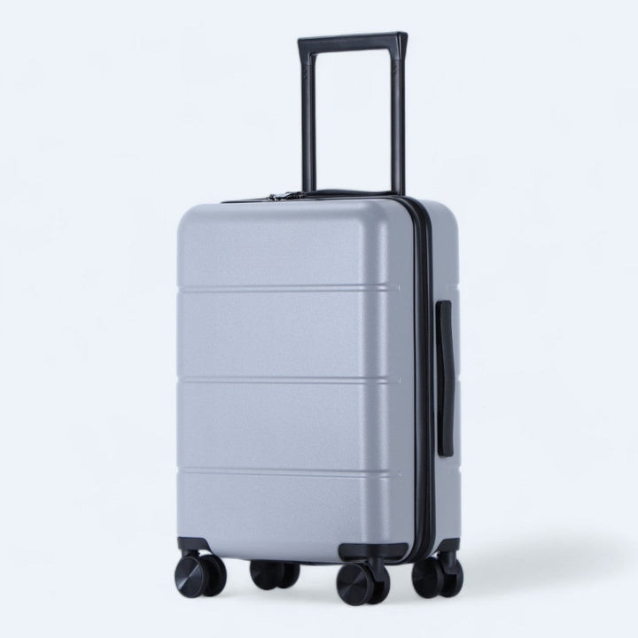 Hardcase kofferset met verstelbare trekstang en handige opbergvakken.