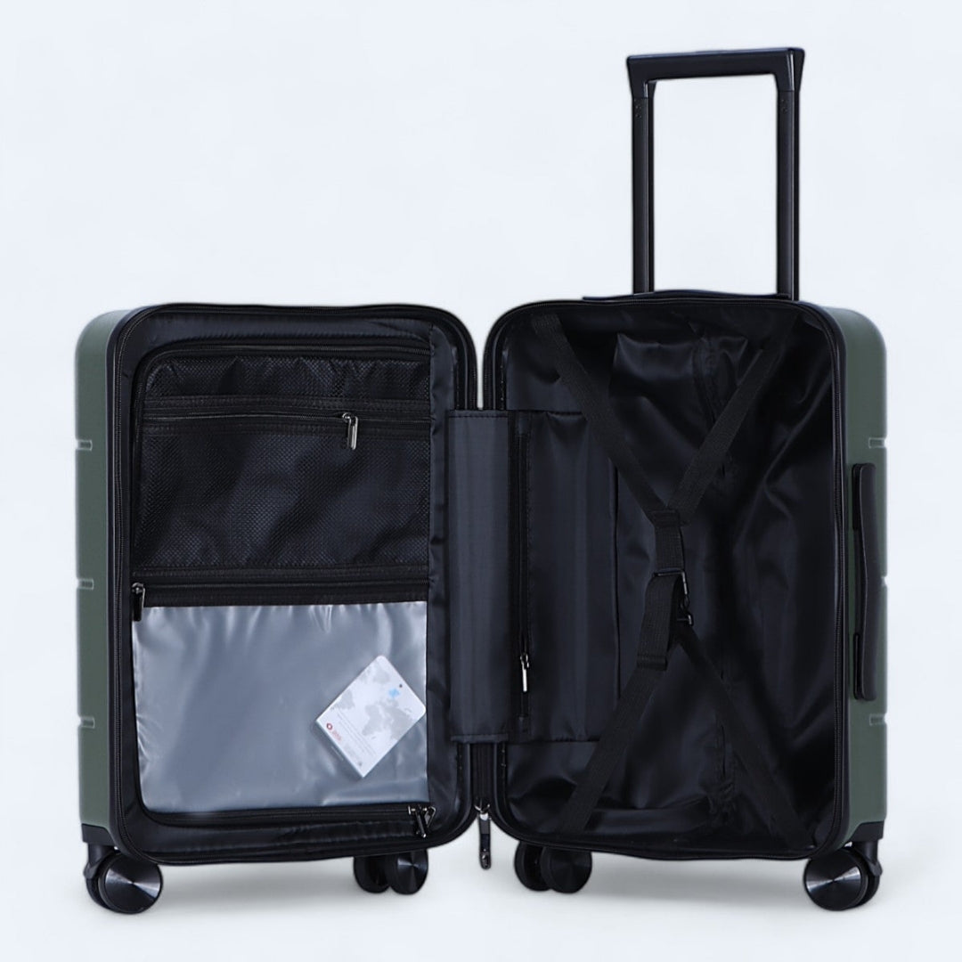 De 3-delige hardcase kofferset: veilig, robuust en een blikvanger op reis.